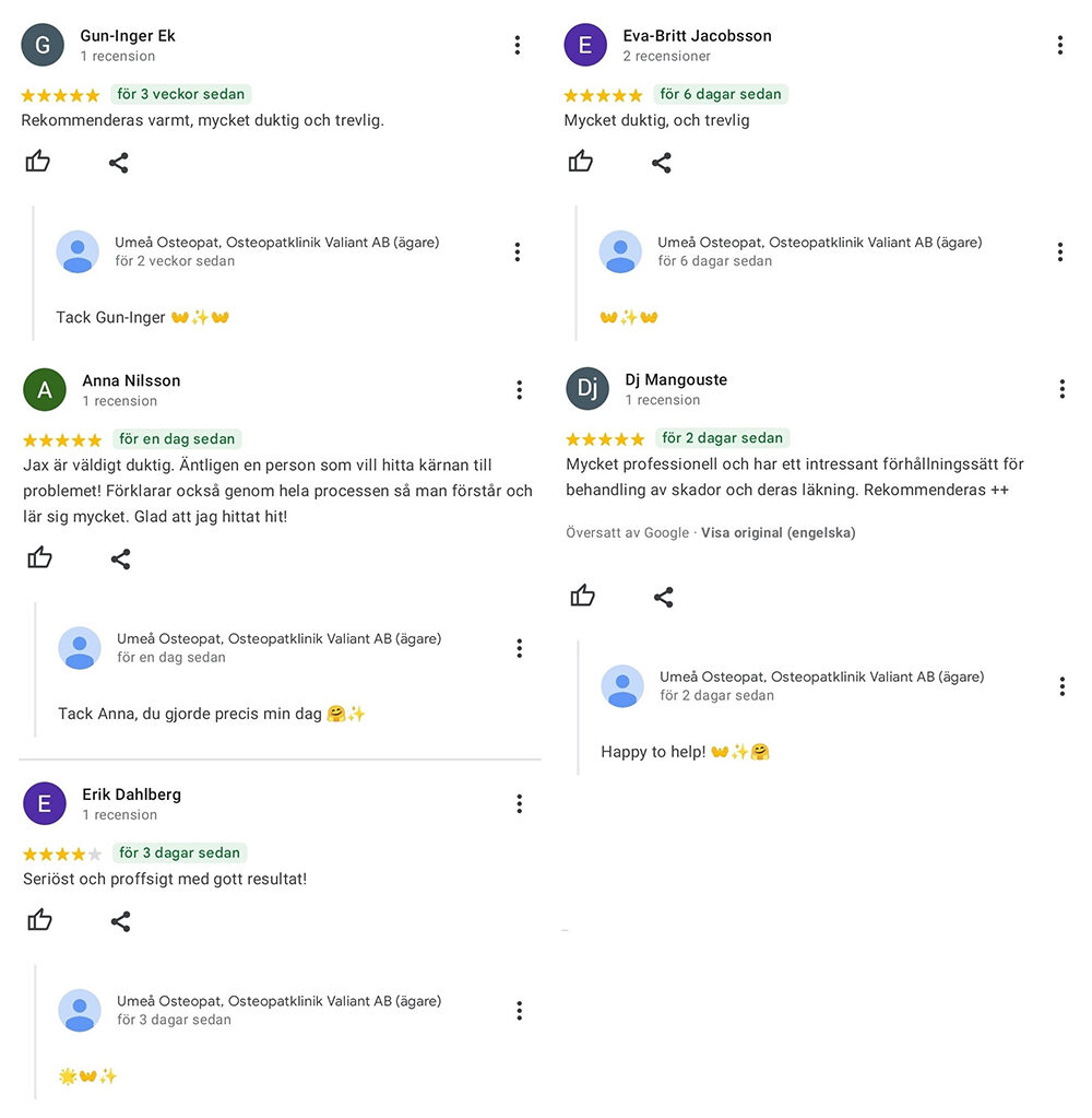 Omdöme - Google 10